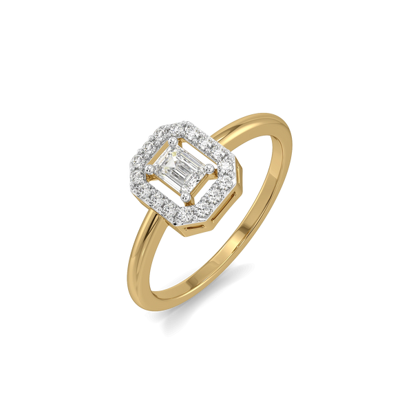Gatsby Glamour - Pure Gold Lab Diamond Ring