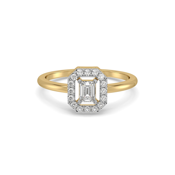 Gatsby Glamour - Pure Gold Lab Diamond Ring
