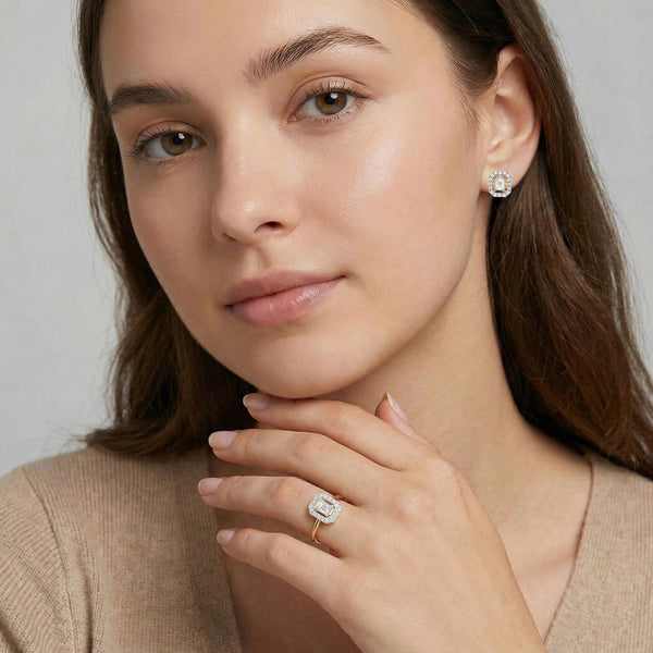 Gatsby Glamour - Pure Gold Lab Diamond Ring