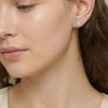 Gatsby Glamour - Pure Gold Lab Diamond Stud Earrings