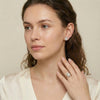 Gatsby Glamour - Pure Gold Lab Diamond Stud Earrings
