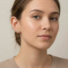 Swirl Studs - Pure Gold Lab Diamond Earrings