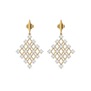 Netfall - Pure Gold Lab Diamond Drop Earrings