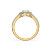 Aura Oval - Pure Gold Lab Diamond Engagement Ring