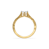 Enchanted Forest - Pure Gold Lab Diamond Emerald Ring