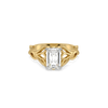 Enchanted Forest - Pure Gold Lab Diamond Emerald Ring