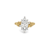 Ethereal Solitaire Lab Diamond Engagement Ring -Front View