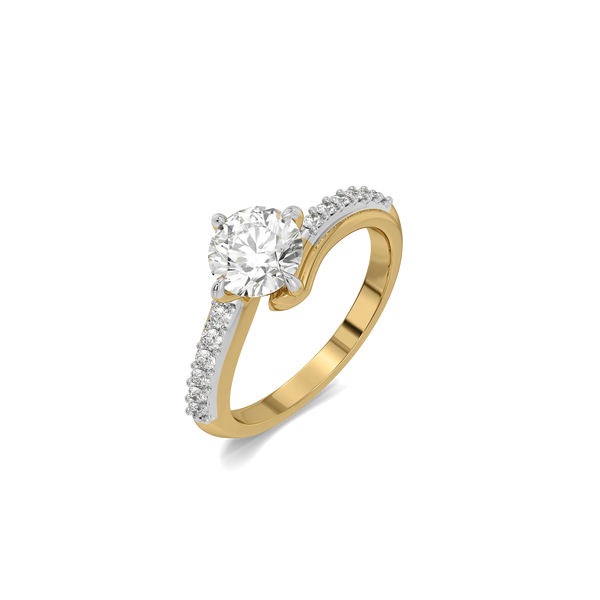 Enchanted Heart - Pure Gold Lab Diamond Engagement Ring