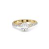 Enchanted Heart - Pure Gold Lab Diamond Engagement Ring