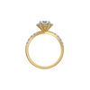 Heirloom Rosette - Pure Gold Lab Diamond Engagement Ring