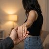 Timeless Round Lab Diamond Bridal Ring Set