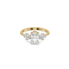 Enchanted Oval - Pure Gold Lab Diamond Promise Ring