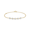 Constellation Star lab grown bracelet - Front View