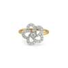 Floria Petals Pure Gold Lab Diamond Ring