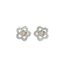 FloriaLab Grown Diamond Earrings- Front View