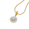 Bloom Pure Gold Lab Diamond Pendant