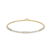 Unbroken Bond Lab Grown Diamond Bracelet - Front View