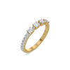 Unbroken Bond Lab Diamond Band Ring - Perspective View
