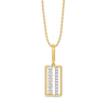 Keepsake Lab Grown Diamond Pendant -Front View
