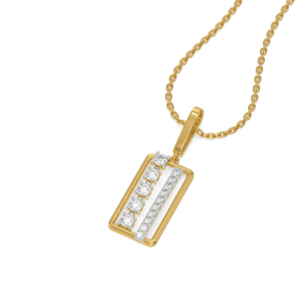 Keepsake Lab Grown Diamond Pendant -Perspective View