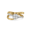 Nova Circle Pure Gold Lab Grown Diamond Ring