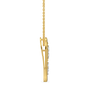 Cascade Marquise Pure Gold Lab Grown Diamond Pendant