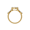 Empress Crown Pure Gold Lab Grown Diamond Rings