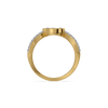 Crossover Pure Gold Lab Grown Diamond Ring