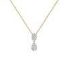 Mosaic Fancy Pure Gold Lab Grown Diamond Necklace