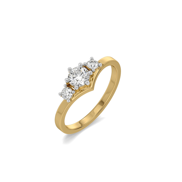 Trio Brilliance Lab Grown Diamond Ring