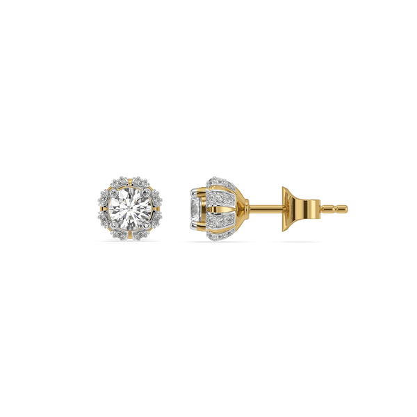 Brilliant Crown Lab Grown Diamond Studs