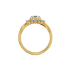 Sunkissed Halo Lab Grown Diamond Ring