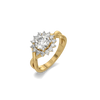 Sunkissed Halo Lab Grown Diamond Ring