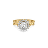 Sunkissed Halo Lab Grown Diamond Ring