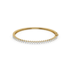Infinite Glow Lab Grown Diamond Bangle - Front View 
