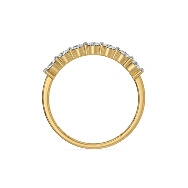 Infinite Glow Lab Grown Diamond Eternity Ring - Top View