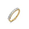 Infinite Glow Lab Grown Diamond Eternity Ring - Perspective View