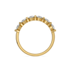 Parallel Grace Lab Grown Diamond Eternity Ring - Top View