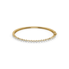 Marquise Rhythm Lab Grown Diamond Bangle - Front View