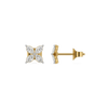 Botanica Pure Gold Lab Grown Diamond Stud Earrings