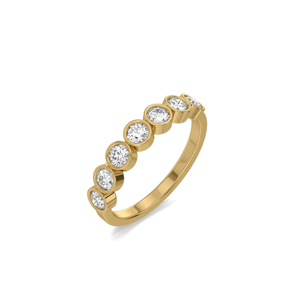 Parallel Glow Lab Grown Diamond Ring - Perspective View