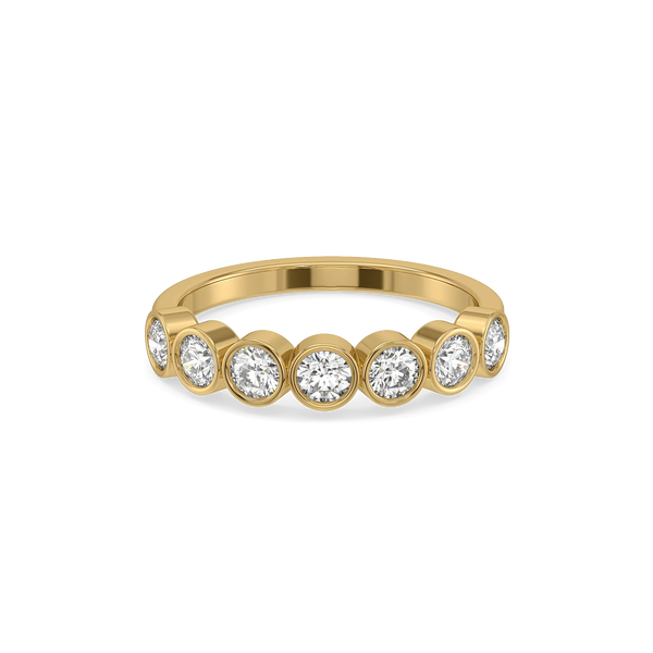 Parallel Glow Lab Grown Diamond Ring -Front view