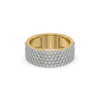 Cosmic Ring Pure Gold Lab Grown Diamond Rings
