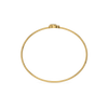 Orbital Solitaire Pure Gold Lab Grown Diamond Bangle