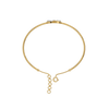 Soulmate Pear Pure Gold Lab Grown Diamond Bangle