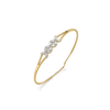 Gardenia Pure Gold Lab Grown Diamond Bangle