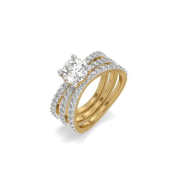 Regal Splendor Lab Grown Diamond Ring