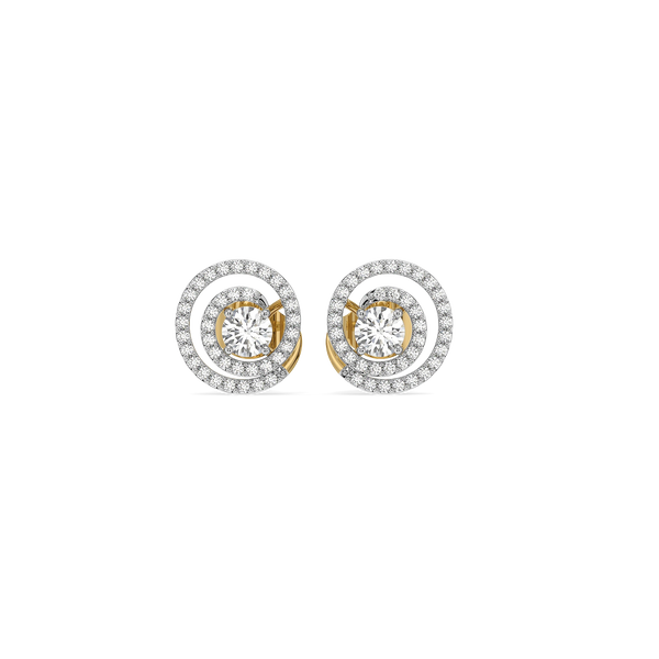 Spiral Lab Grown Diamond Studs