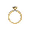 Marquise Arc Lab Grown Diamond Ring