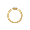 Oval Channel Lab Grown Diamond Ring